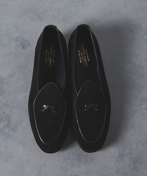 UA 麂皮絨蝴蝶結樂福鞋 Belgian Shoes