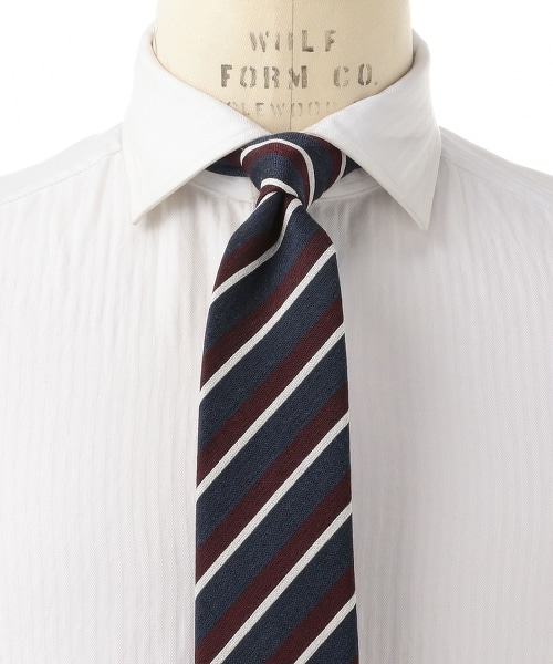 <ERRICO FORMICOLA> BQR ST英式斜條紋領帶