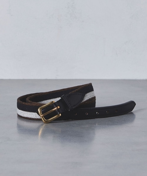 【特別訂製】<Whitehouse Cox> RIBON BELT † 腰帶