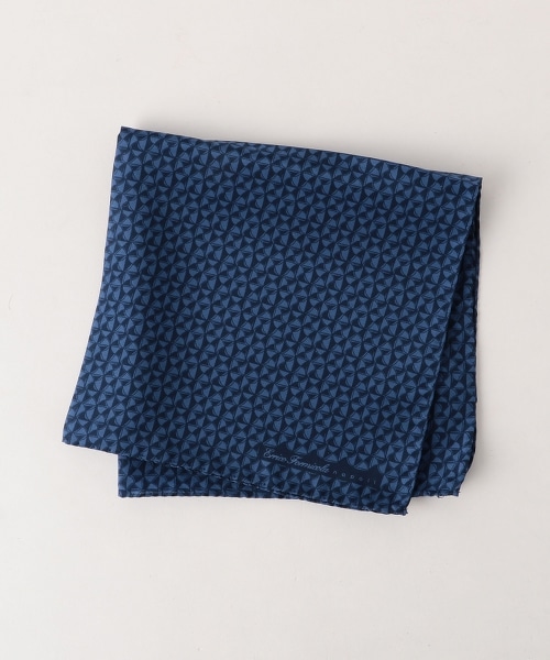 <ERRICO FORMICOLA> PRNT KMN CHF2 絲質碎花口袋巾