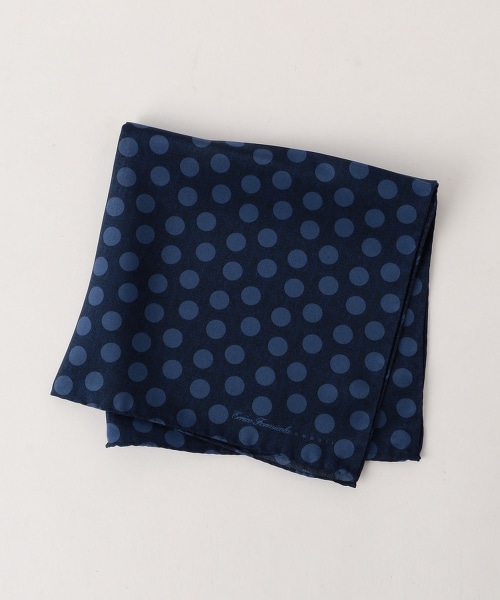 <ERRICO FORMICOLA> PRNT DOT CHF2 圓點印花口袋巾