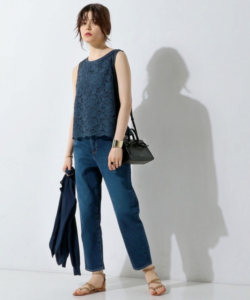 UBCE 全蕾絲無袖上衣 17FW