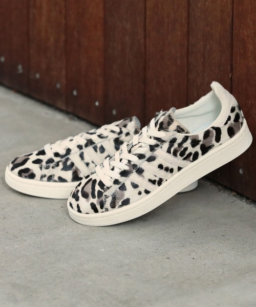 【特別訂製】<adidas Originals>∴CAMPUS 豹紋印花休閒鞋