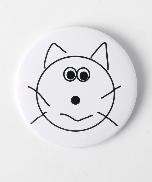 <Cat's ISSUE>扣針胸章/Masanao Hirayama Ψ