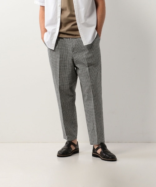 <Steven Alan> C/L MONO SUPER BAGGY TAPERED-ANKLE/九分褲