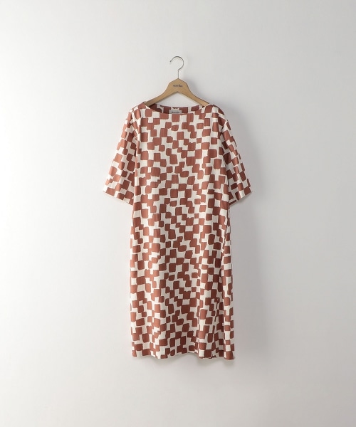 <Steven Alan>CHECKERED PATTERN DRESS/市松格紋洋裝
