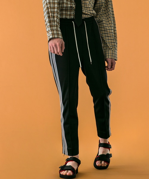 <monkey time> JERSEY TRACK PANTS/運動褲