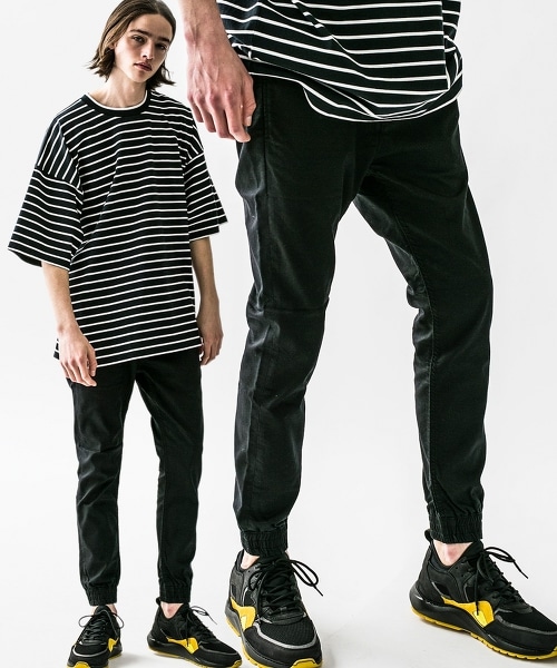 <monkey time> ST TCR TWILL SKINNY JOGGER/窄管 縮口褲