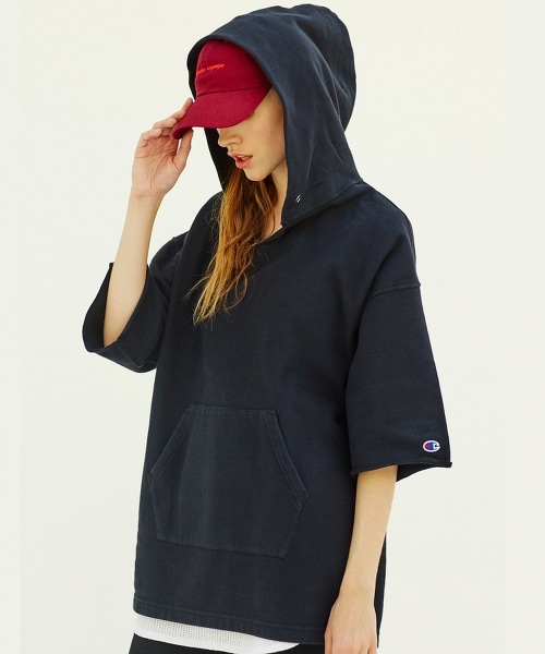 <Champion × monkey time> REVERSEWEAVE HOODY 6SL/連帽外套