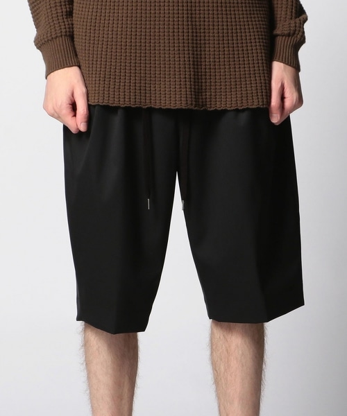 <monkey time> TW/TWILL 6LEG WIDE SHORT/短褲