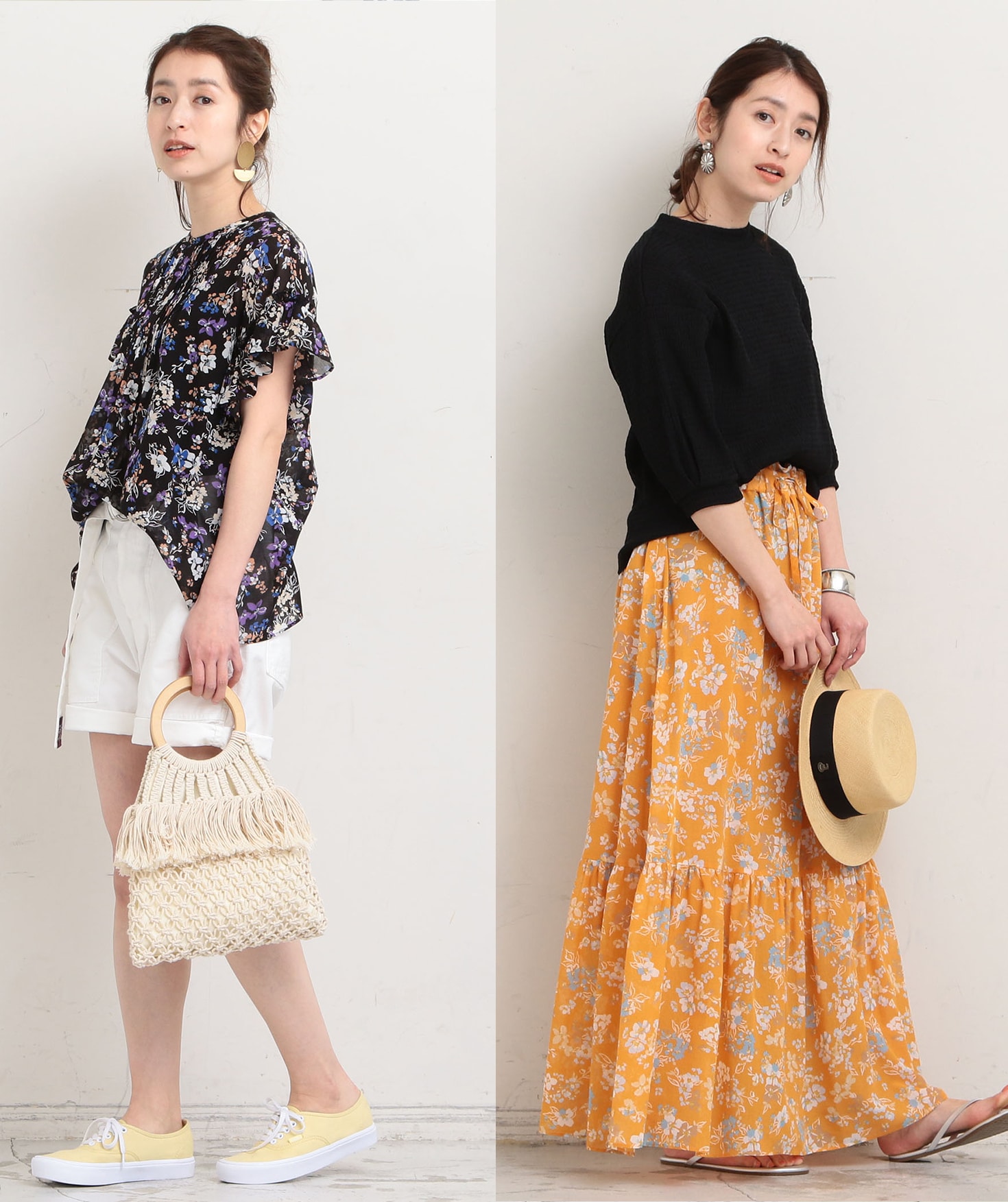 【BEAUTY&YOUTH】Flower Print Items