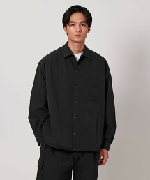 DotAir 下擺抽繩標準領彈性襯衫 吸水速乾