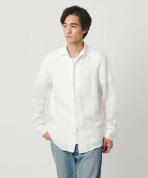 LIBECO 亞麻開領襯衫