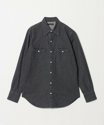 黑色牛仔西部襯衫