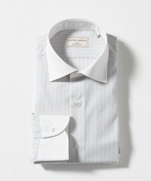 EASY CARE AG 雙條紋寬角領牧師襯衫 抗菌防臭