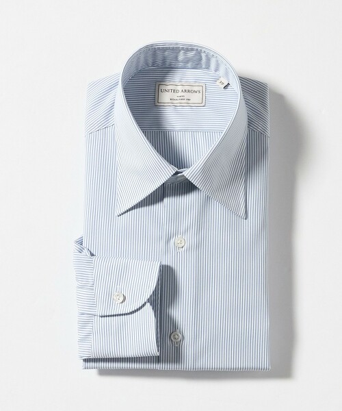 EASY CARE AG 鉛筆條紋標準領襯衫 抗菌防臭