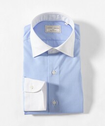 EASY CARE AG 細格紋半寬版牧師領襯衫 抗菌防臭