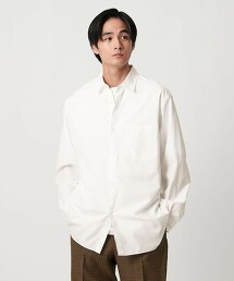 CARIBIANA-MILL'S 府綢標準領襯衫