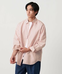 CARIBIANA-MILL'S 府綢標準領襯衫