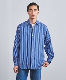 THOMAS MASON 彩色條紋標準領襯衫 日本製