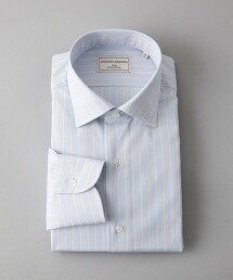 THOMAS MASON 相間直條紋 寬角領 襯衫 日本製