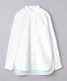THOMAS MASON 素色 立領襯衫 日本製