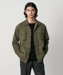 ＜GUY ROVER＞2口袋軍裝襯衫 義大利製