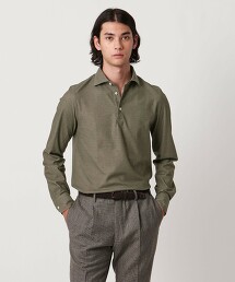 【特別訂製】＜GUY ROVER＞長袖POLO衫 義大利製