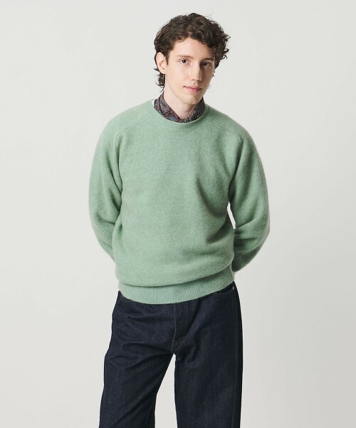 氂牛絨毛圓領針織