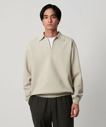 4季通用 米蘭羅紋開襟領針織