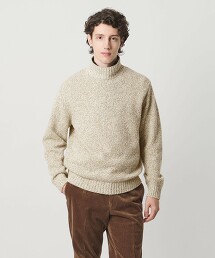 羊毛喀什米爾羊毛混色高領針織