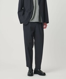 Weather Comfort 防潑水塔夫綢1打摺彈性Carrot長褲 