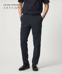 塔夫綢側邊鬆緊1打摺長褲 UA COZY 橫向彈性