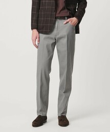 斜紋5口袋基本錐形無摺長褲