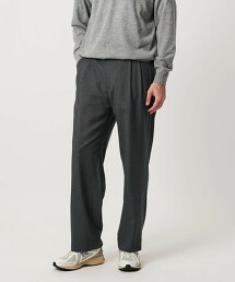 ONE/FORTY 輕薄素材2打摺寬褲