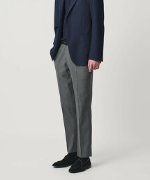 COOL MOTION 緹花側邊可調整無摺彈性西裝褲 COMFORT EASY‐MODEL 涼感・吸水速乾