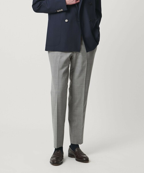 輕薄素材側邊可調整無摺西裝褲 COMFORT EASY‐MODEL 雙向彈性 EASY CARE