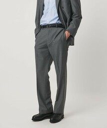 ONE/FORTY 摩登緞面直筒西裝褲