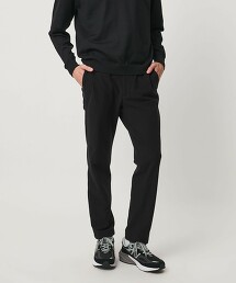 經編皮克布全鬆緊帶橫向彈性休閒長褲 橫向彈性