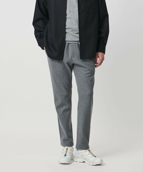 俐落修身鬆緊輕便褲