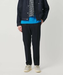 俐落修身鬆緊輕便褲