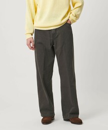 繩染工藝寬鬆5口袋牛仔褲 日本製