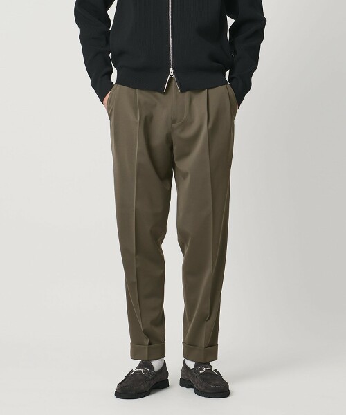 【特別訂製】＜:colon＞針織2外打摺西裝褲 日本製