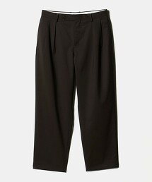 【特別訂製】＜:colon＞軋別丁箱型打摺長褲 日本製