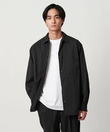 防潑水舒適剪裁乾爽襯衫外套