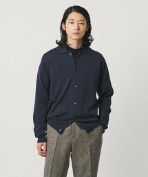YAMAGATA 中針編織POLO開襟衫 日本製