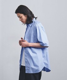 AIRY 府綢短袖標準領襯衫 日本製