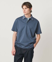 打摺針織POLO衫 日本製