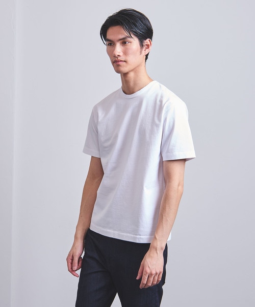 <UNITED ARROWS> 絲光加工 T恤