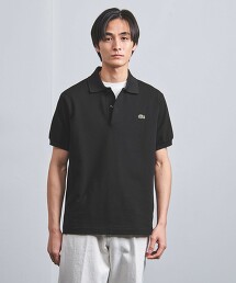 【特別訂製】＜LACOSTE＞ 珠地布開襟POLO衫